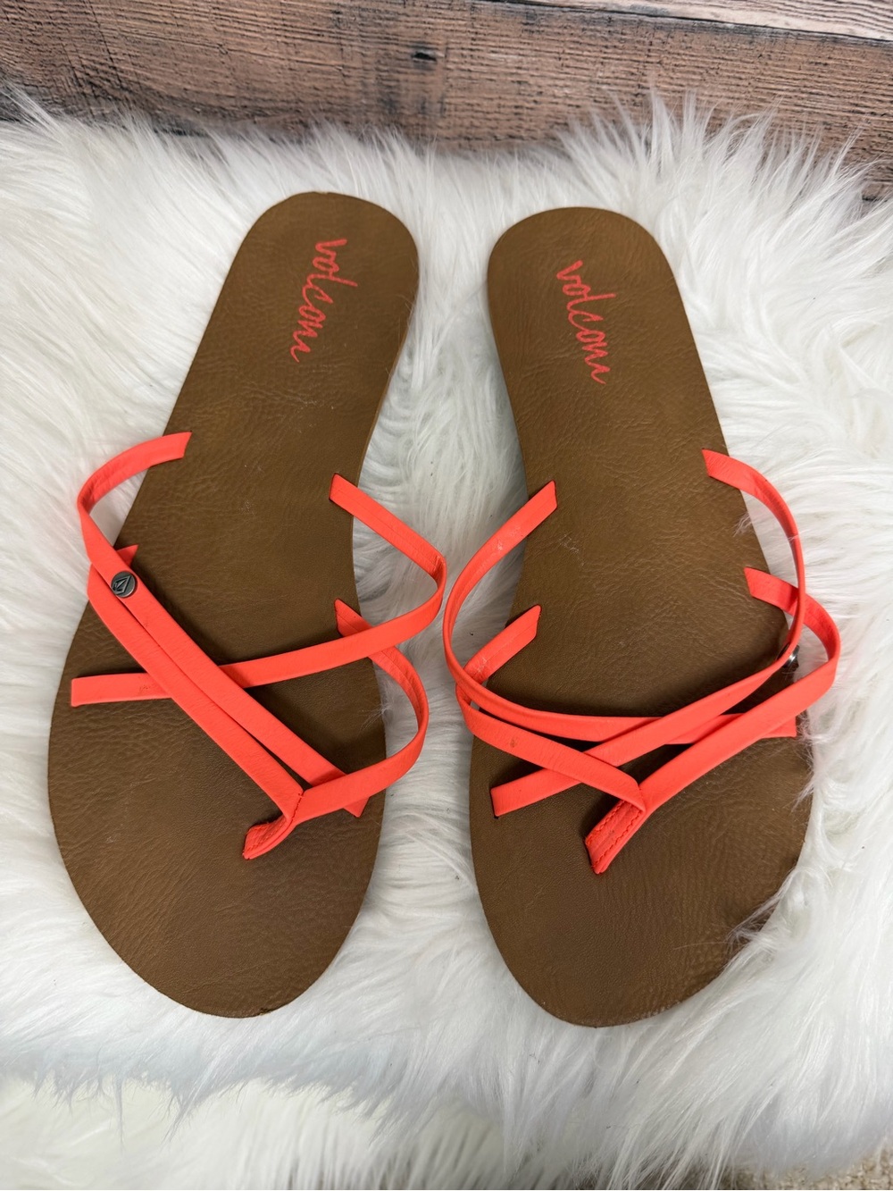 Volcom Coral Strappy Sandals 9.5 - Picture 5 of 7